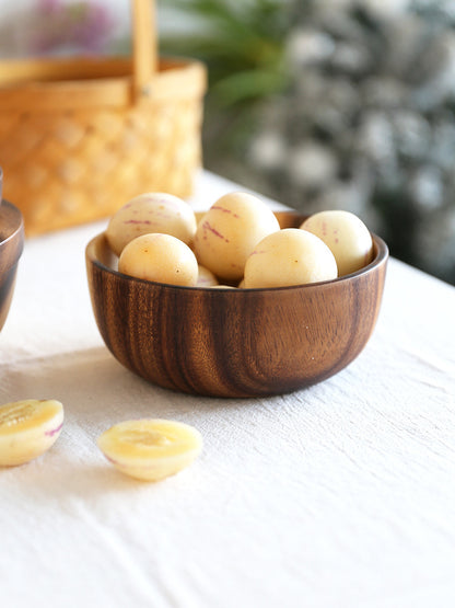 Acacia Wooden Bowl Set