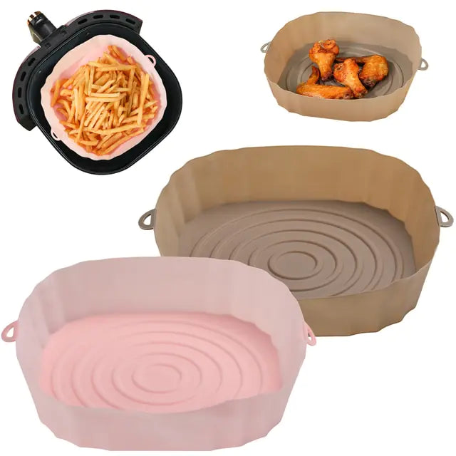 2pc Silicone Air Fryer Liners