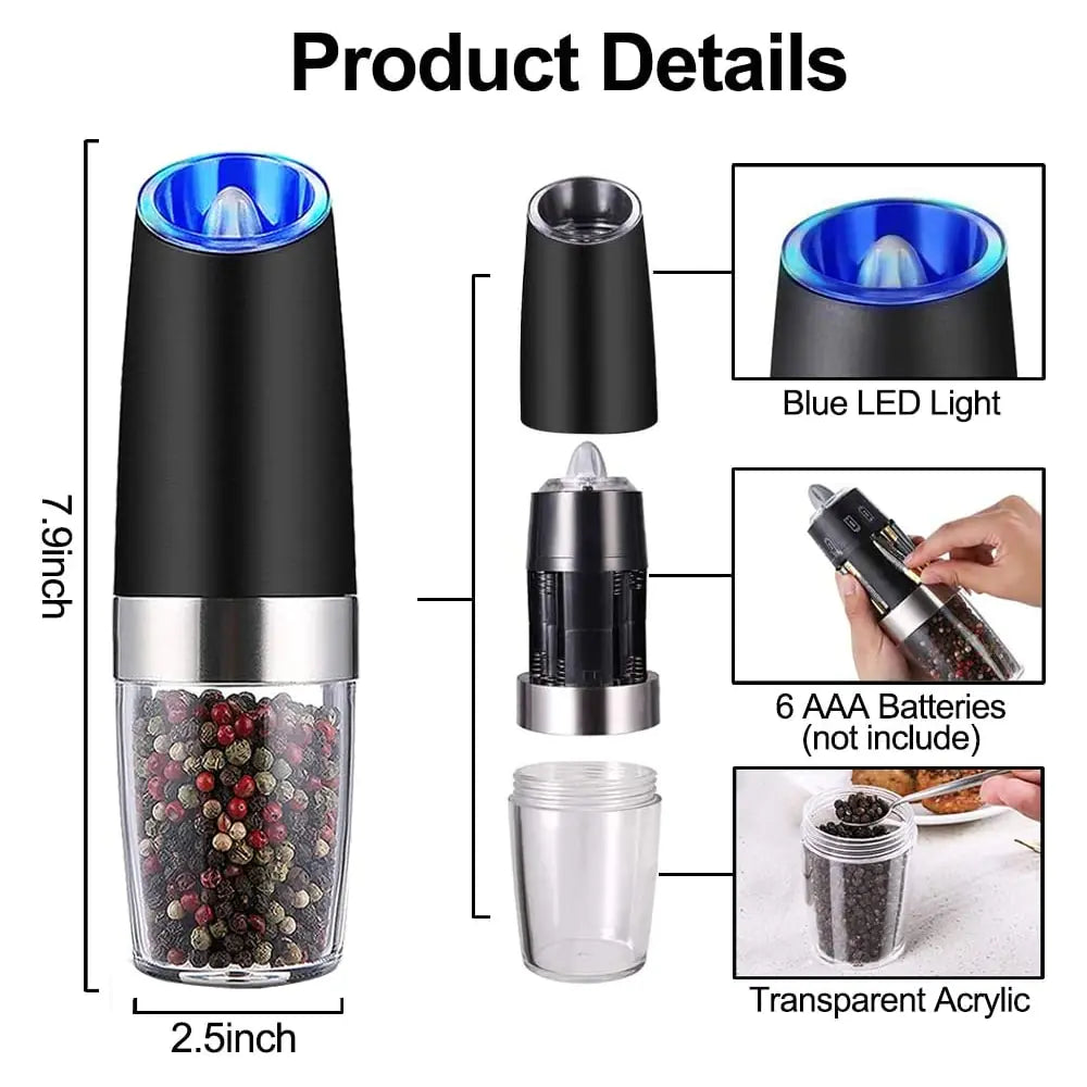 Electric Salt & Pepper Mill