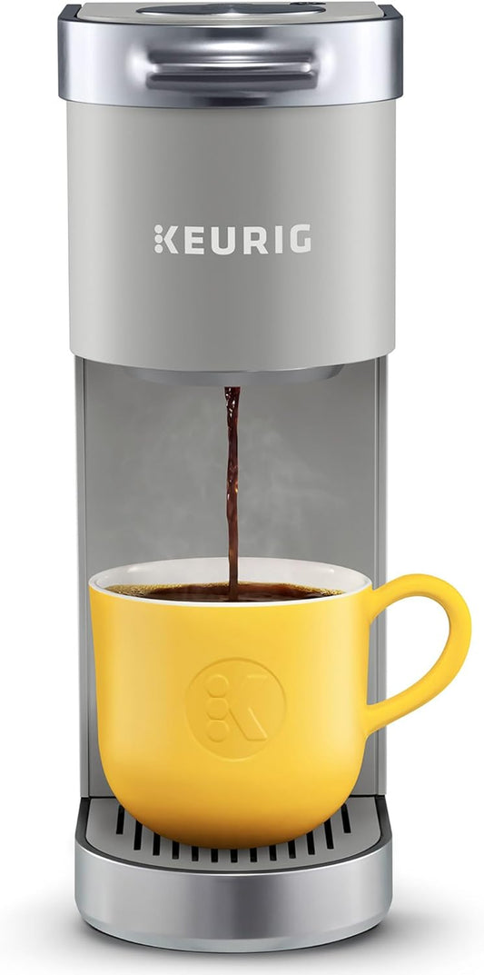 K-Mini plus Single Serve K-Cup Pod Coffee Maker, Studio Gray