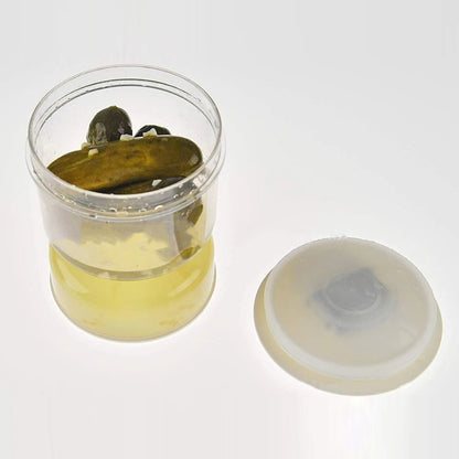Pickle Hourglass Jar