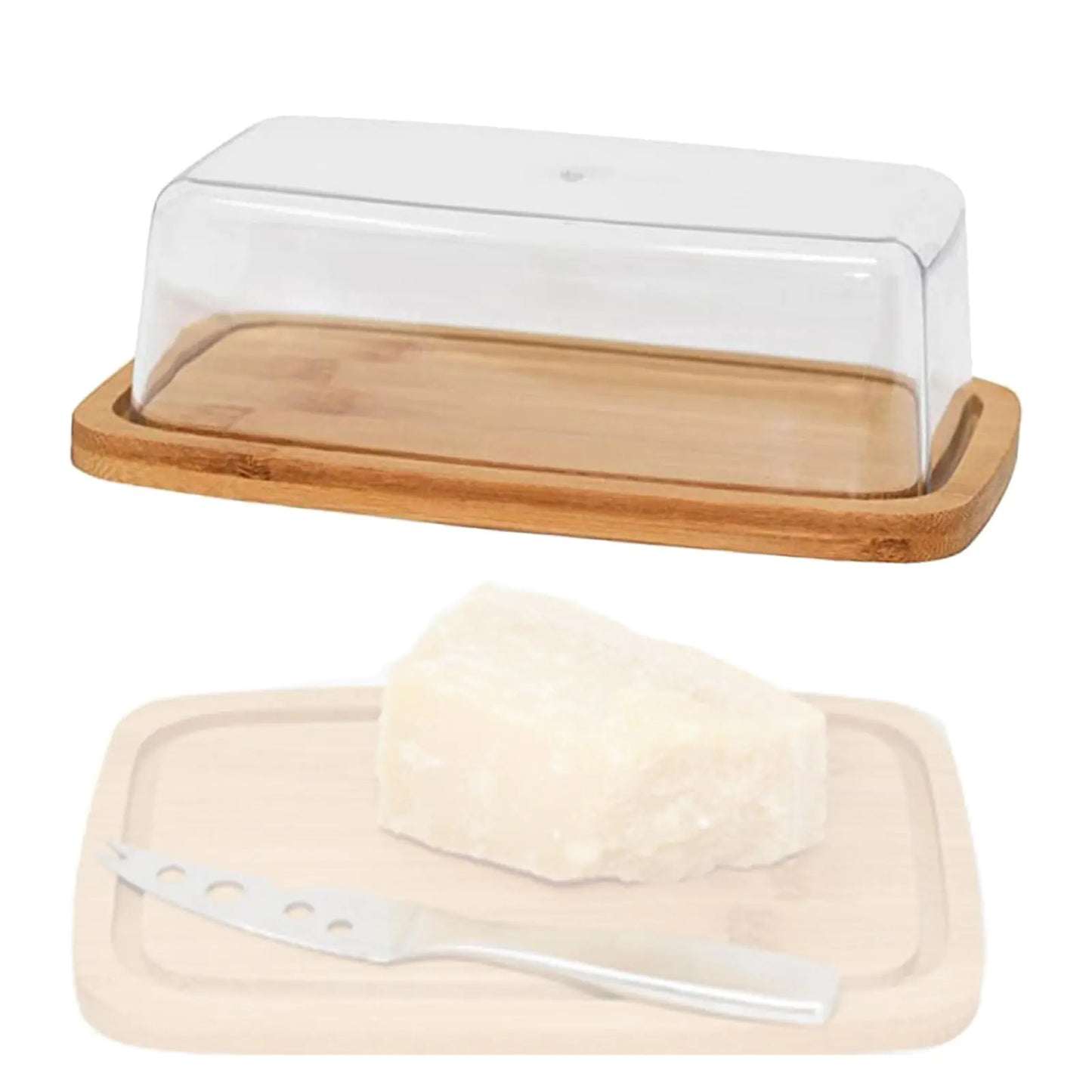 Bamboo Butter Dish