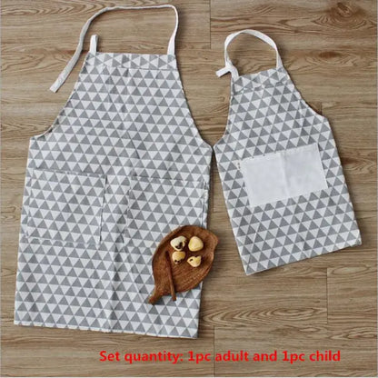 Parent & Child Matching Adjustable Aprons