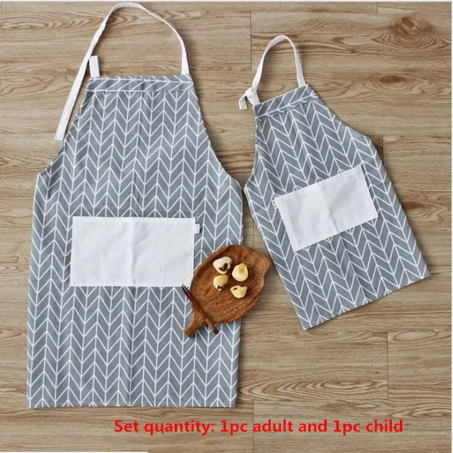 Parent & Child Matching Adjustable Aprons