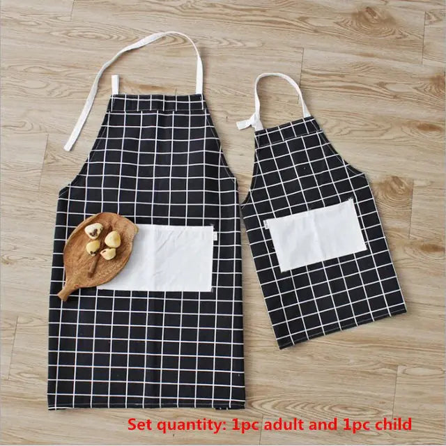 Parent & Child Matching Adjustable Aprons